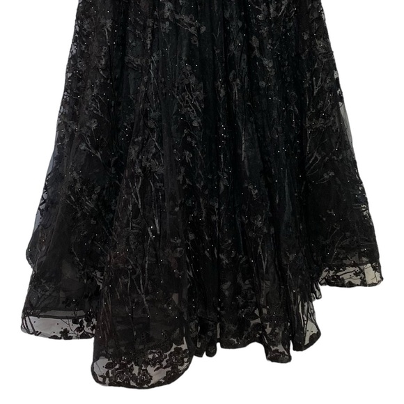 Mac Duggal Beaded Tulle Ball Gown - Picture 7 of 16